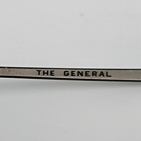 Ray-Ban B&L W0510 The General Black Chrome Frame RB-50 Lens Sunglasses 58-14 - Picture 7 of 15